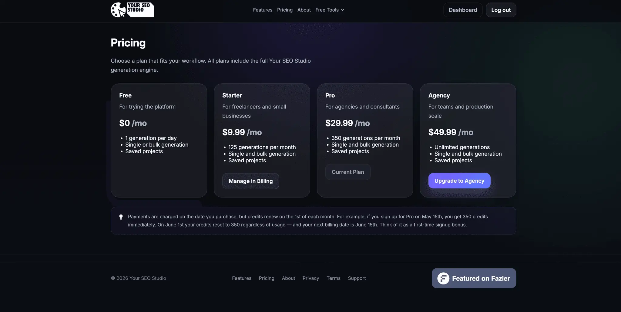 Screenshot 1 of Your SEO Studio