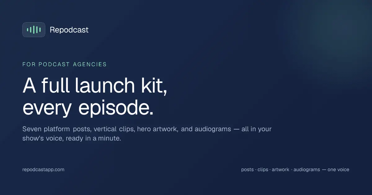 Screenshot 1 of Repodcast