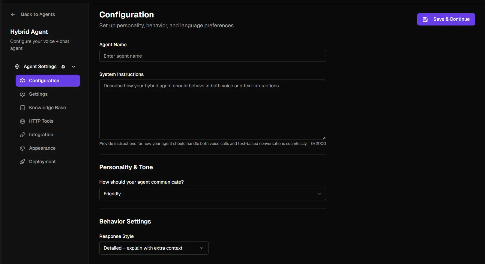 Screenshot 1 of Loopz AI Agents