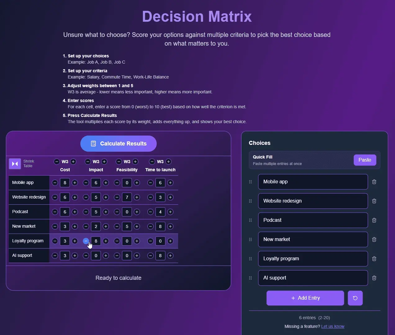 Screenshot 3 of JiffyChoice