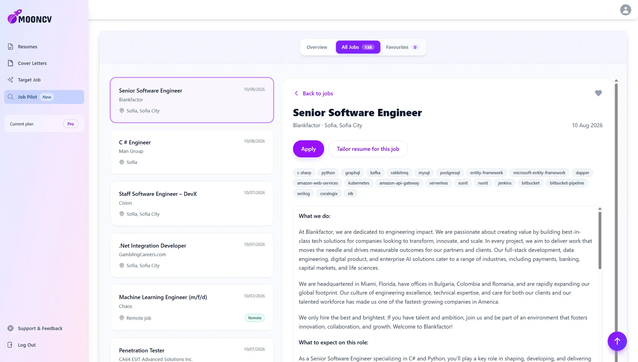 Screenshot 2 of MoonCV