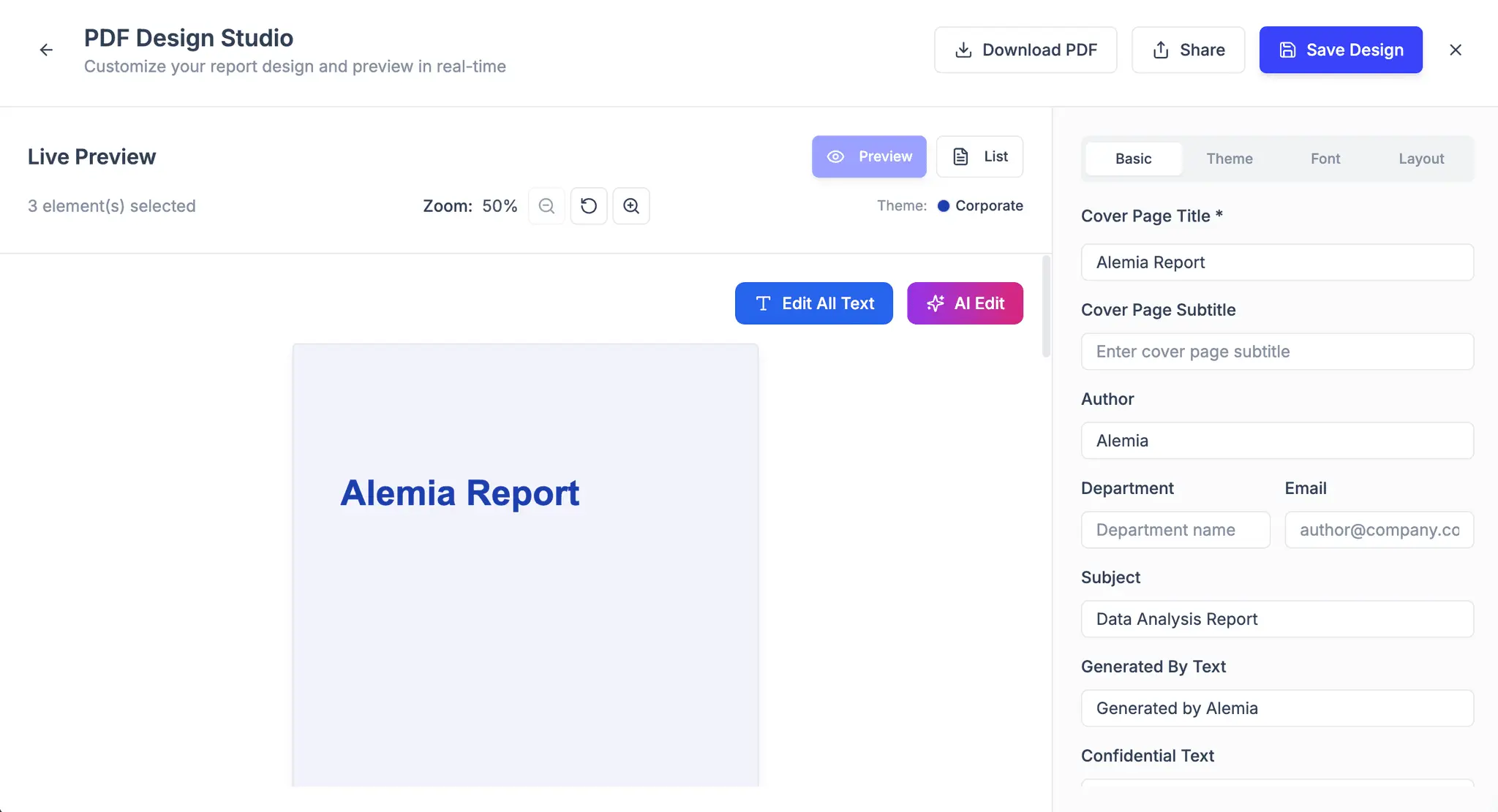 Screenshot 3 of Alemia AI