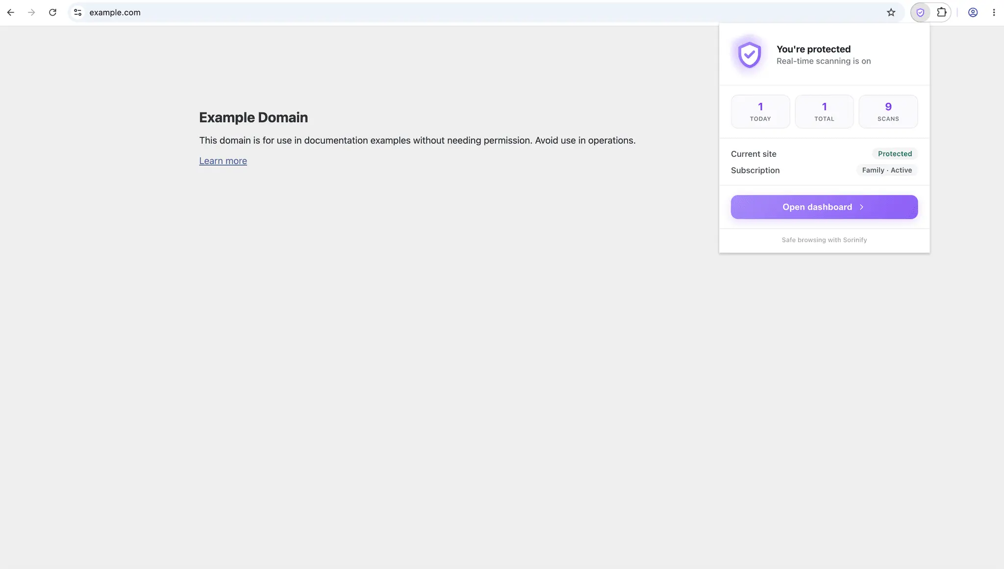 Screenshot 5 of Sorinify - Phishing Protection