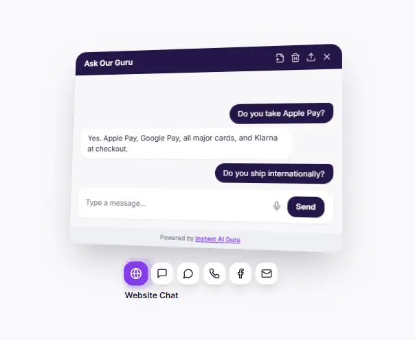 Screenshot 1 of instantAIguru