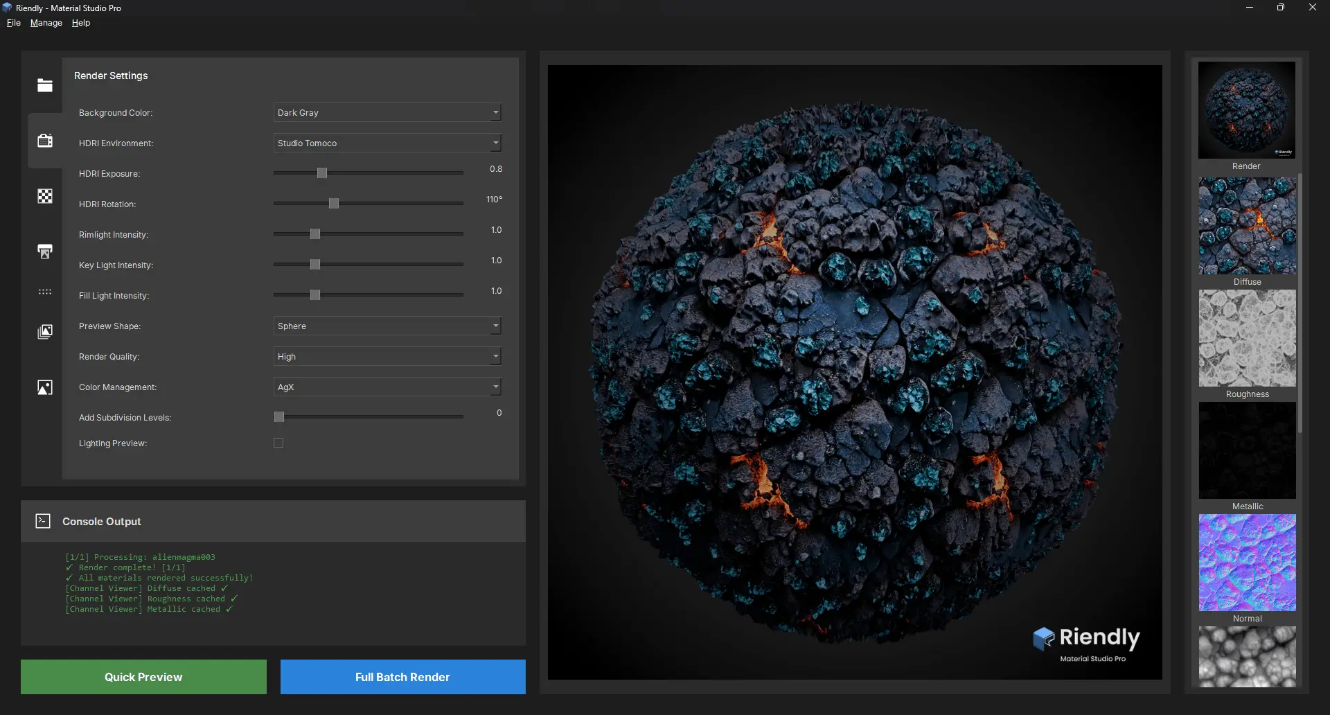 Screenshot 1 of Material Studio Pro