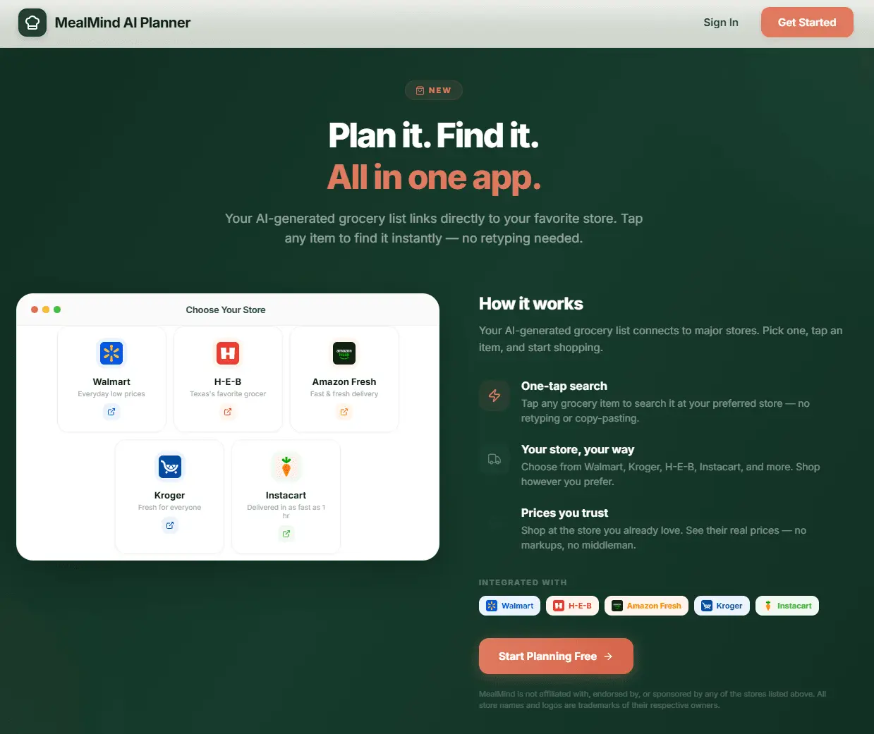 Screenshot 2 of MealMind AI Planner