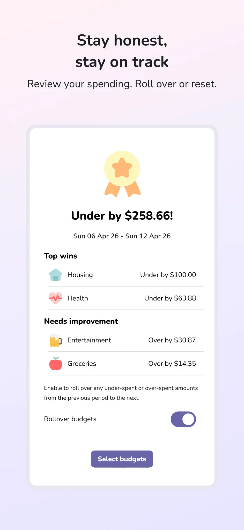 Screenshot 4 of The Budgeting App