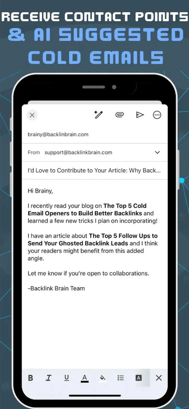 Screenshot 4 of Backlink Brain
