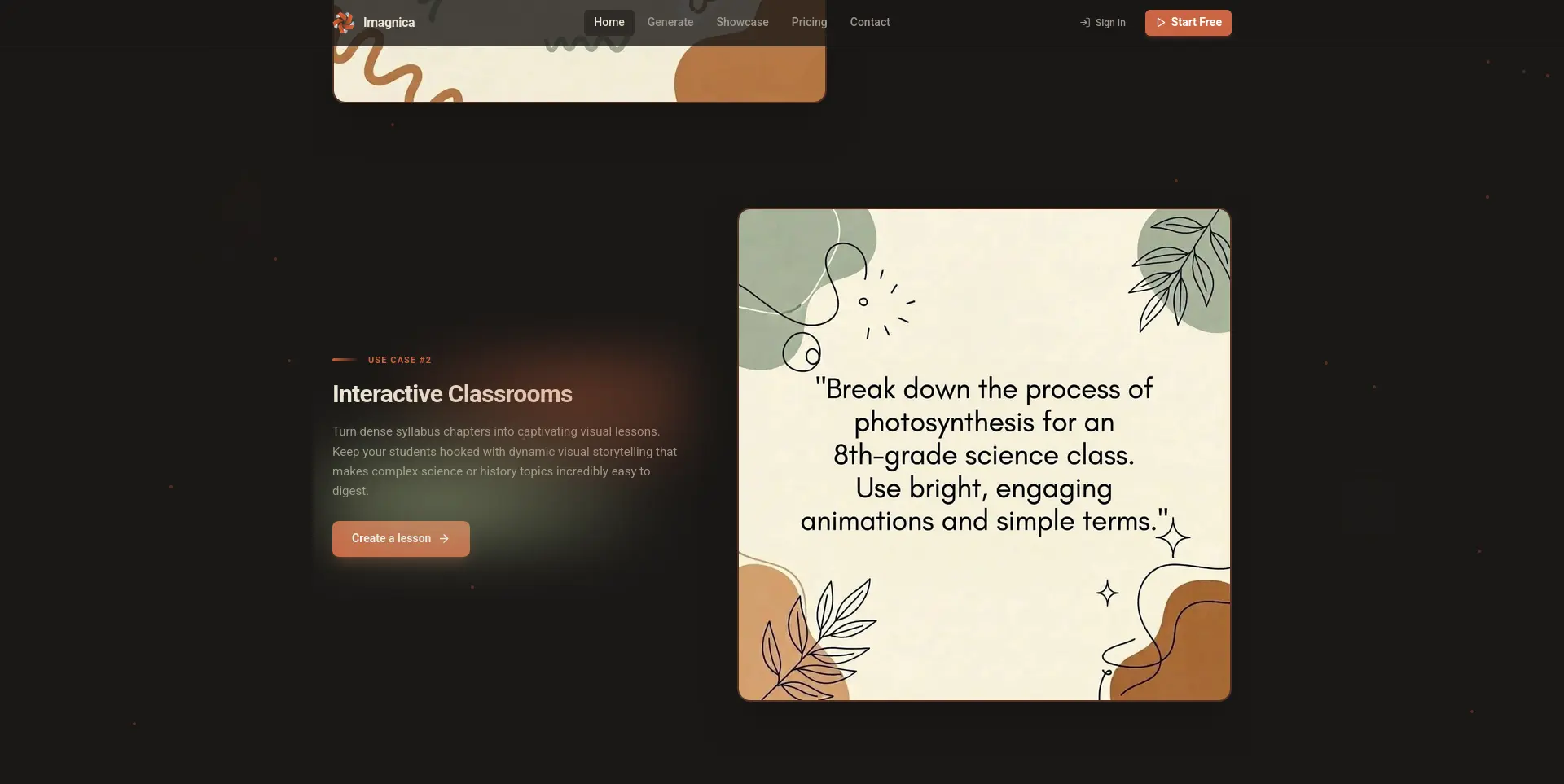 Screenshot 4 of Imagnica AI