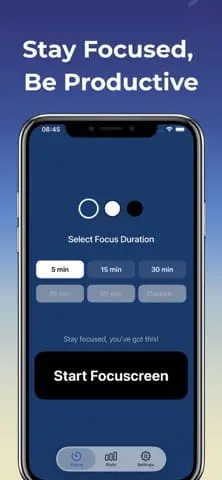 Screenshot 2 of Focuscreen: One Tap to Focus
