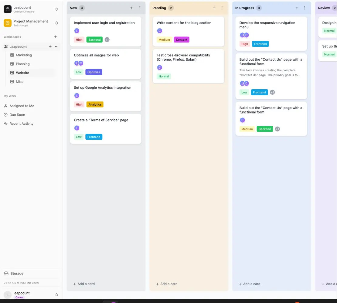Screenshot 3 of LeapCount