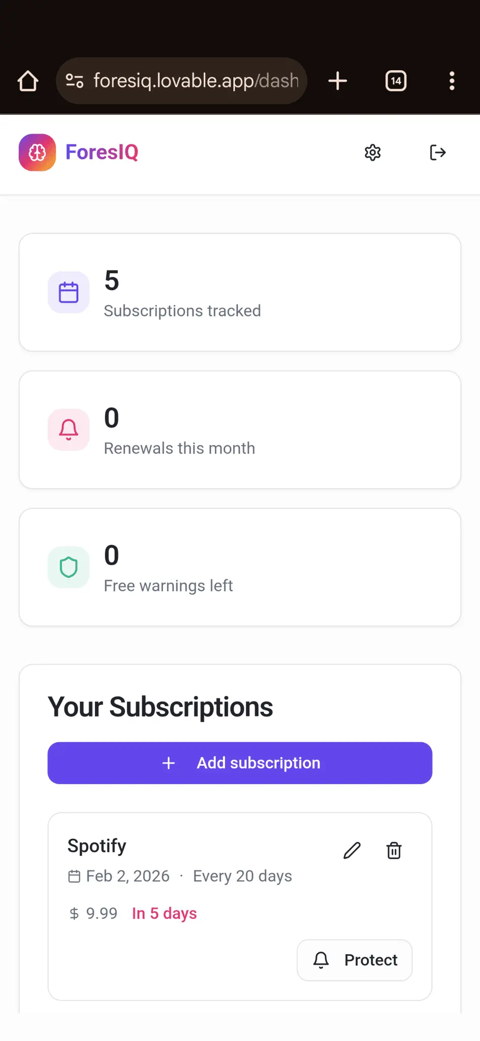 Screenshot 4 of ForesIQ