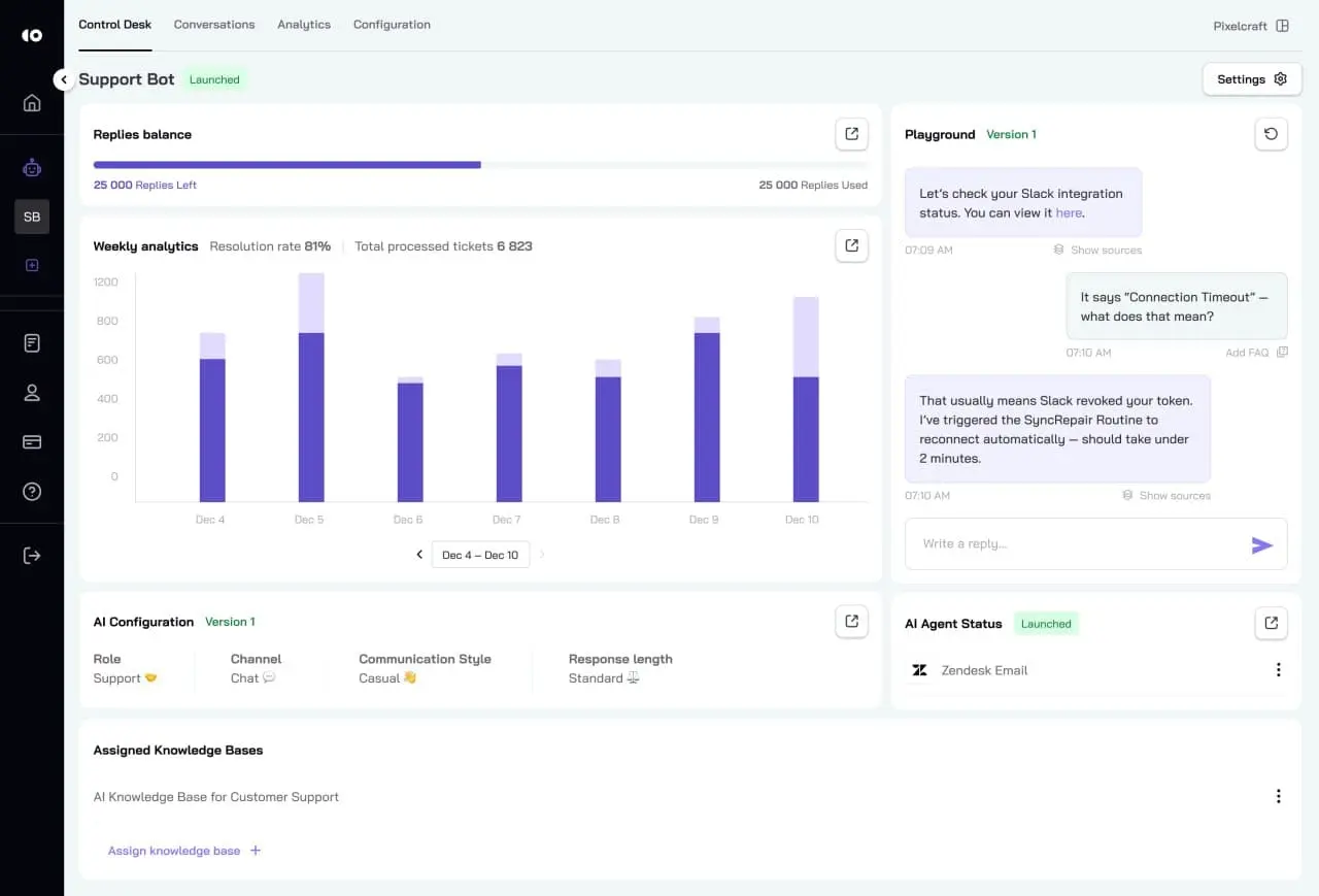 Screenshot 6 of CoSupport AI