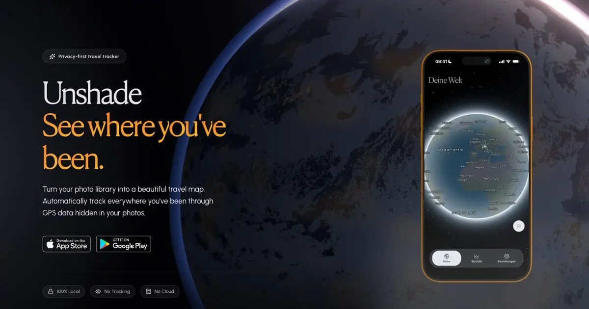 Screenshot 1 of Unshade