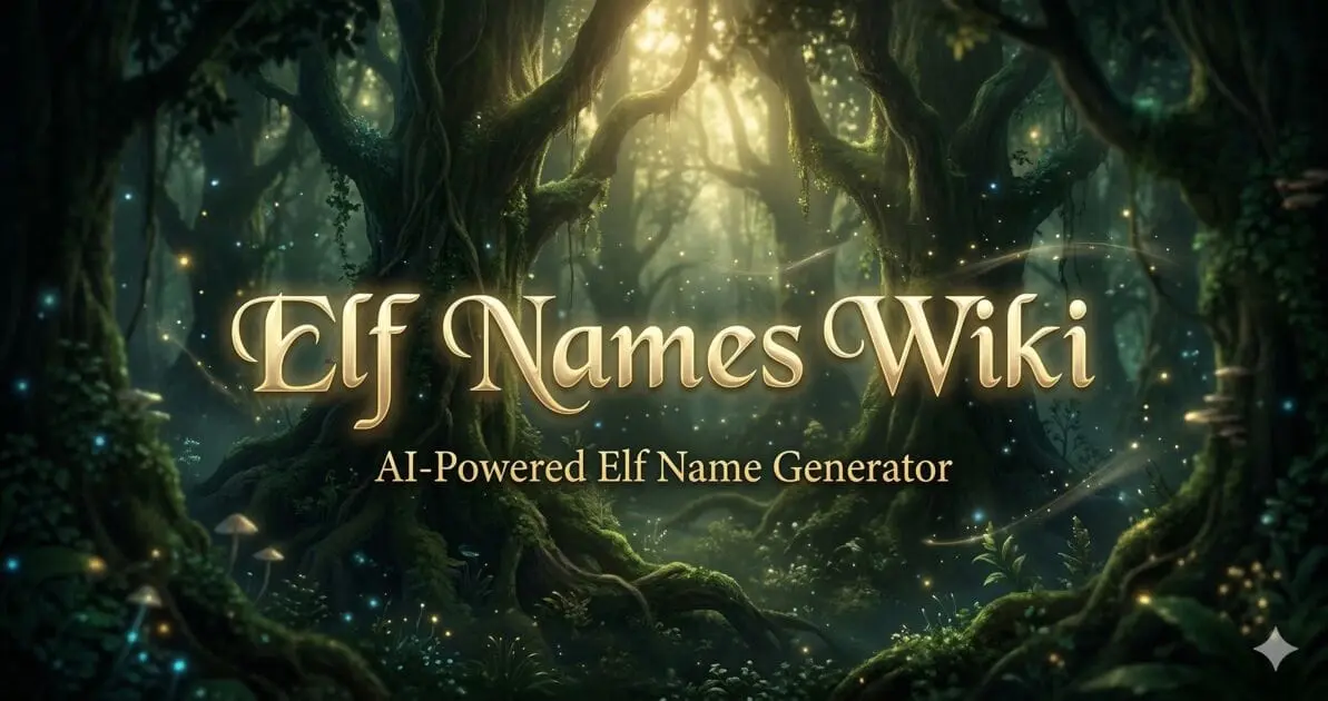 Screenshot 1 of Elf Names Wiki