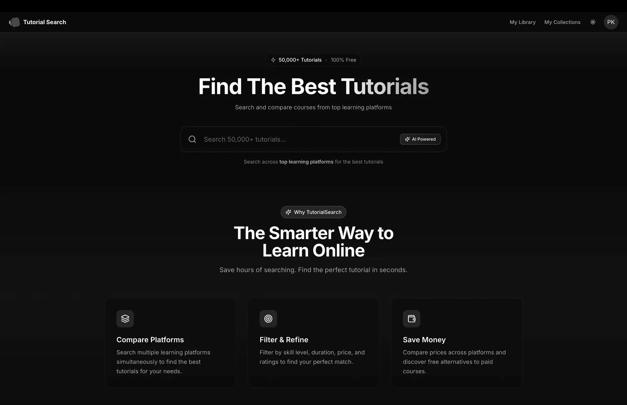 Screenshot 3 of Tutorial Search