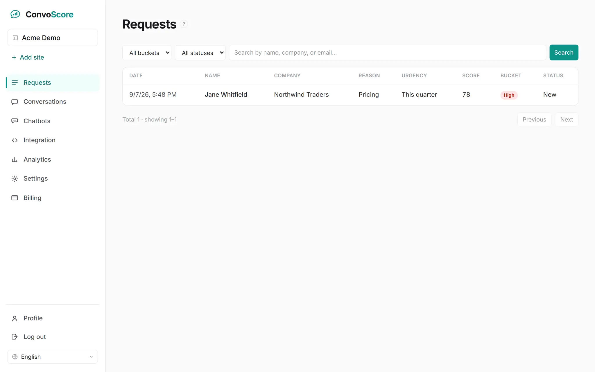 Screenshot 4 of ConvoScore