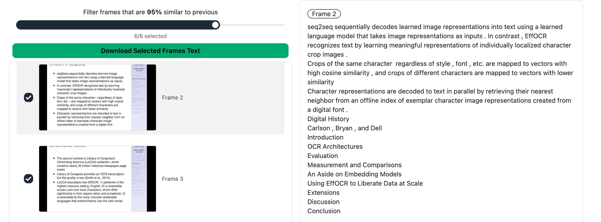 Screenshot 1 of Textractify