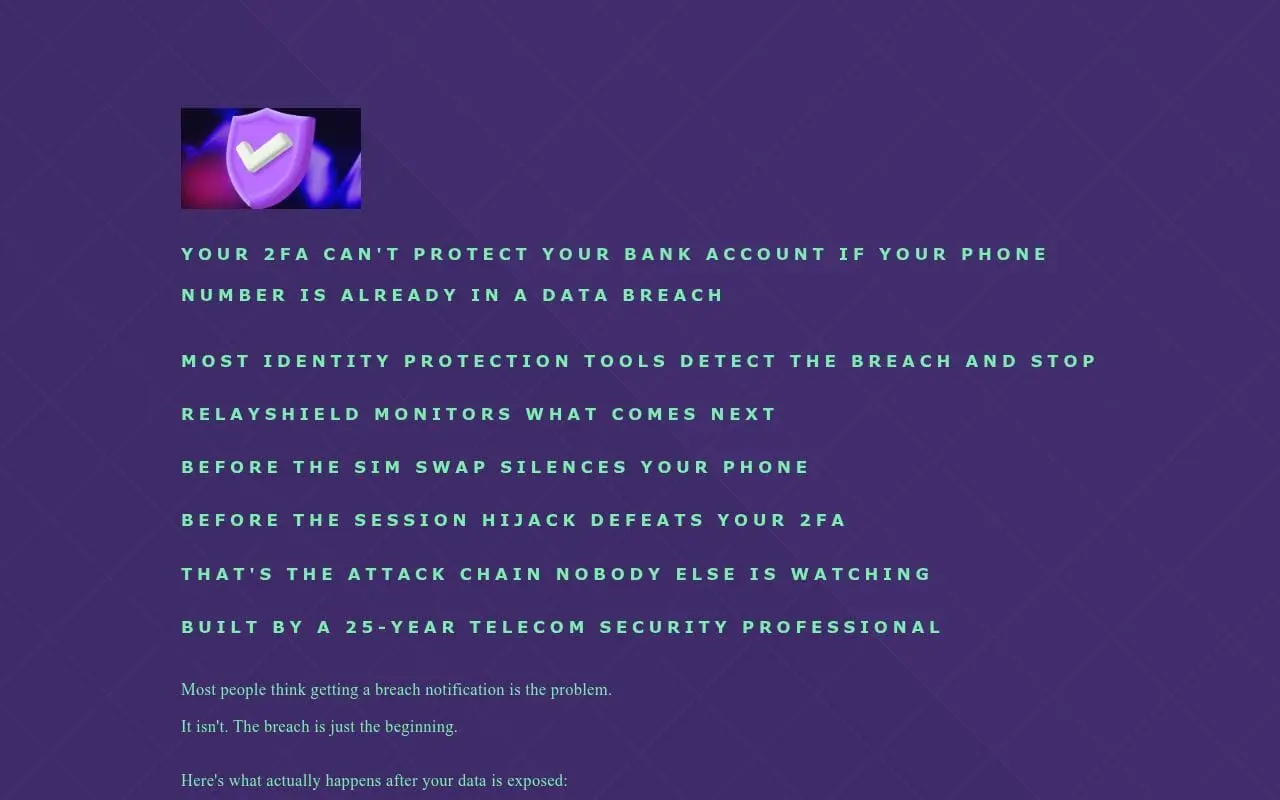 Screenshot 1 of RelayShield