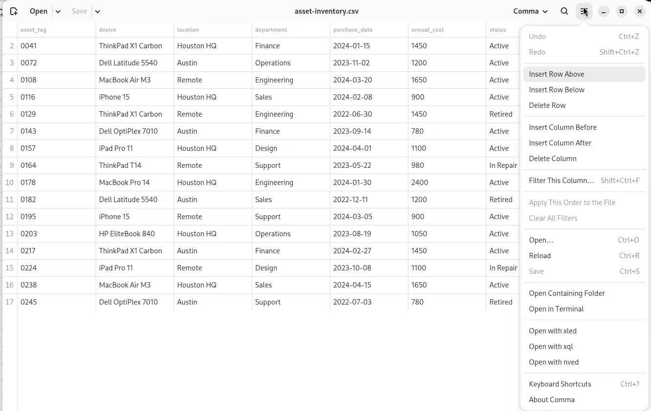 Screenshot 9 of Comma