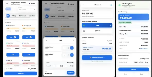 Screenshot 2 of Mobile-First Point of Sale System