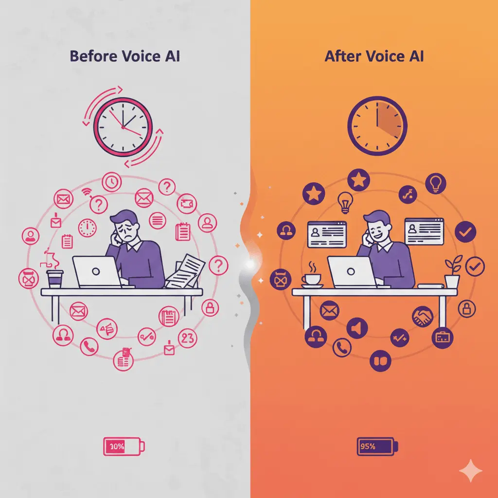 Screenshot 1 of Insnapsys Voice Agent