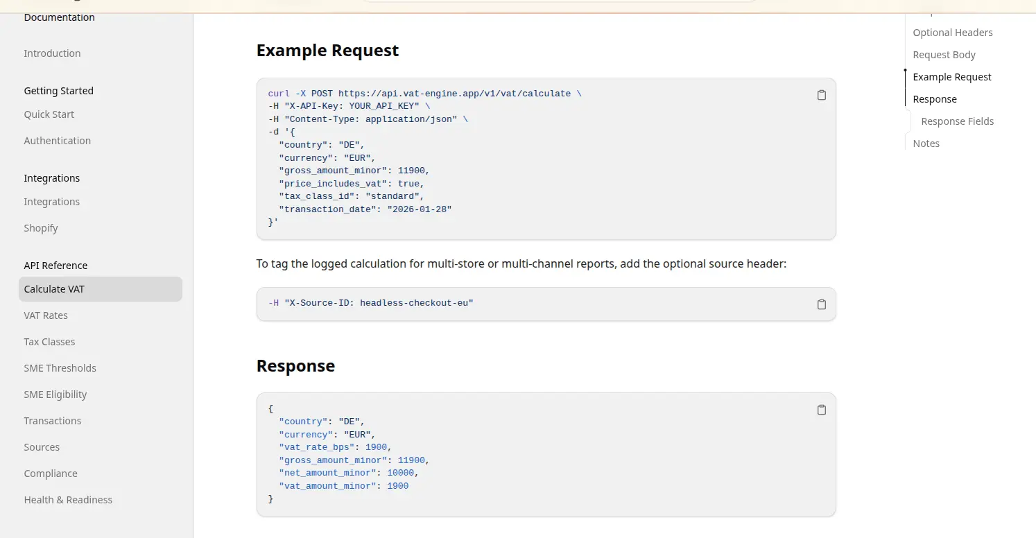Screenshot 5 of VAT Engine
