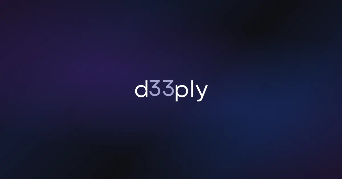 Screenshot 1 of d33ply
