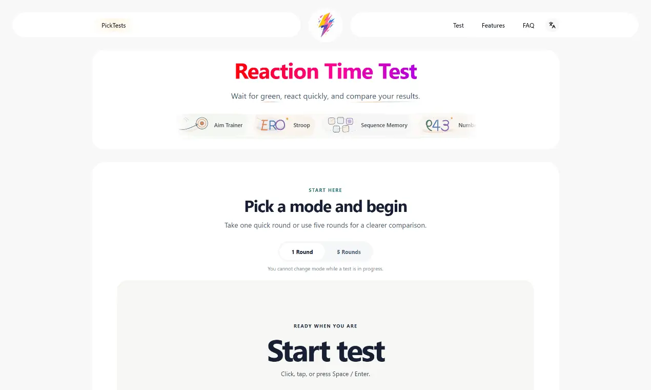 Screenshot 3 of PickTests