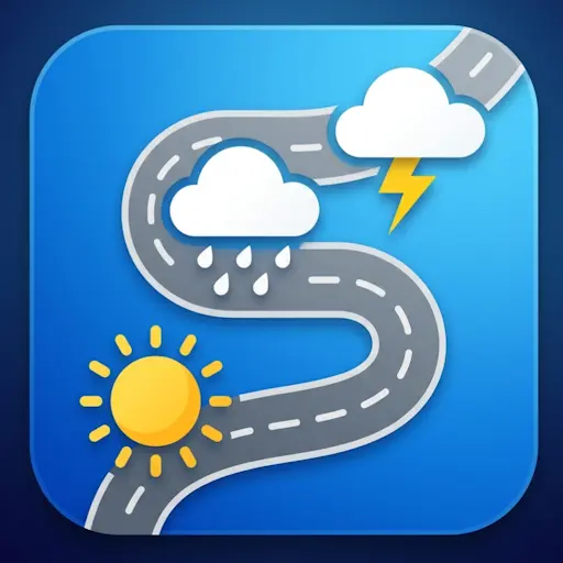 Screenshot 1 of WeatherRoute: Safer Navigation