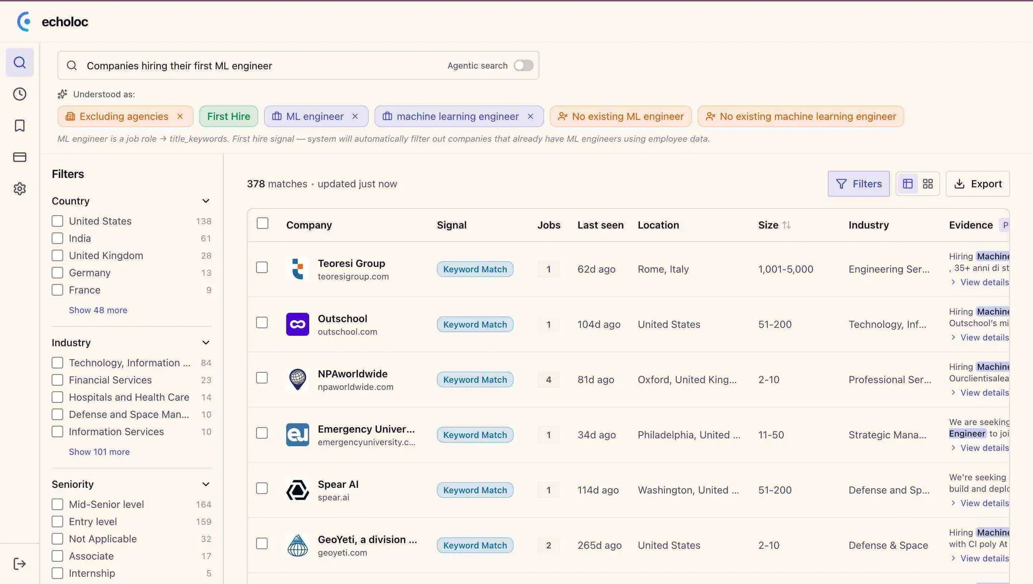 Screenshot 2 of echoloc