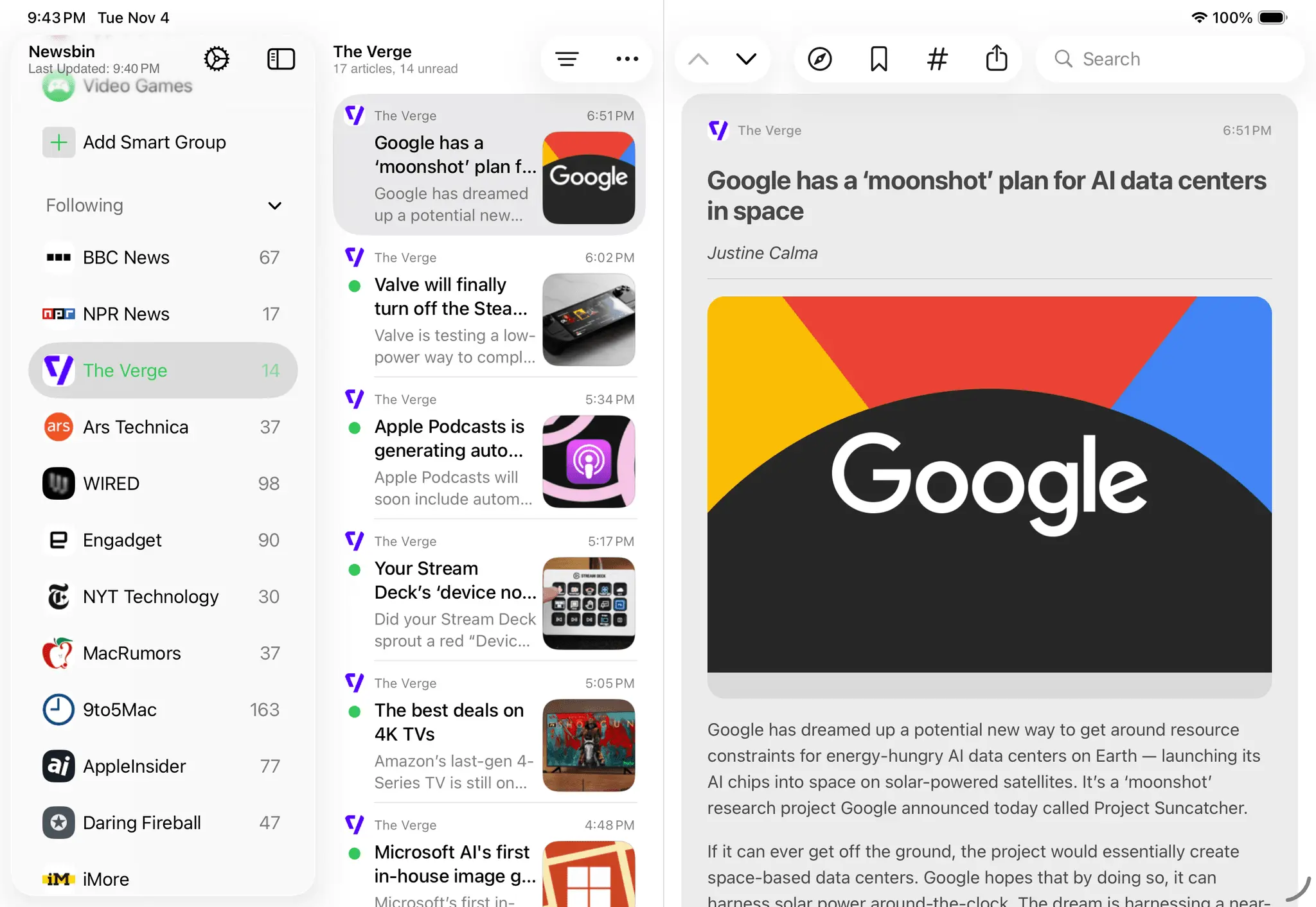 Screenshot 8 of Newsbin