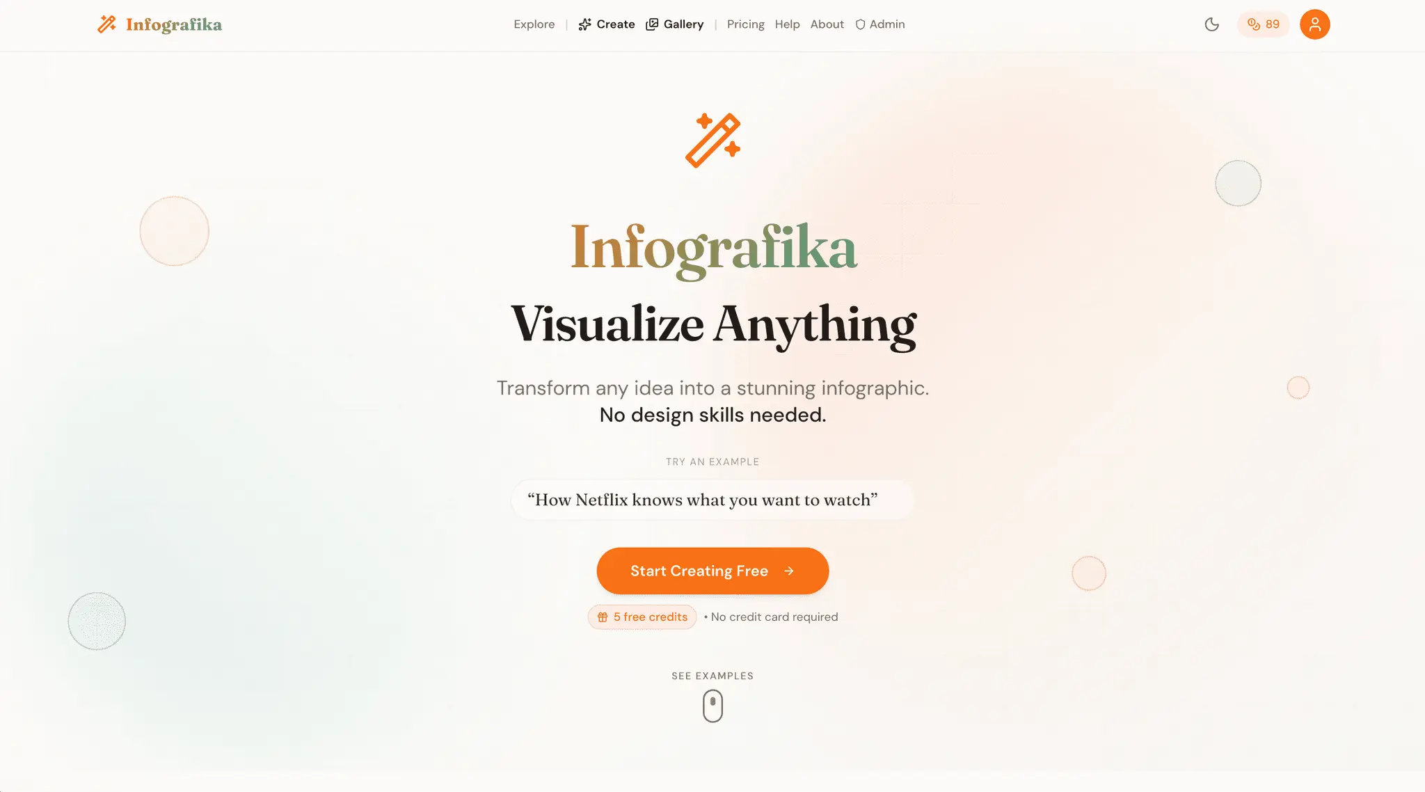 Screenshot 2 of Infografika - AI Infographic Generator