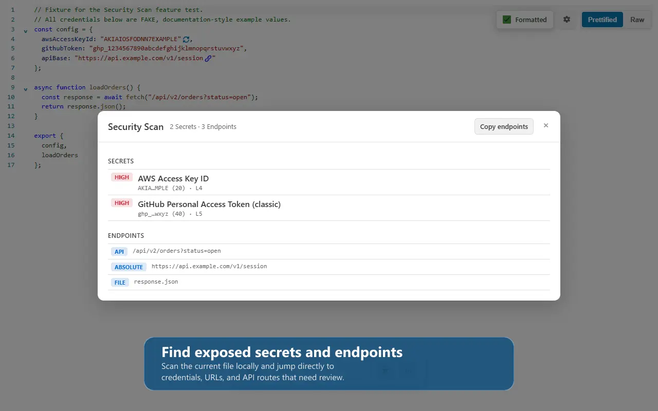 Screenshot 5 of CodePrettify