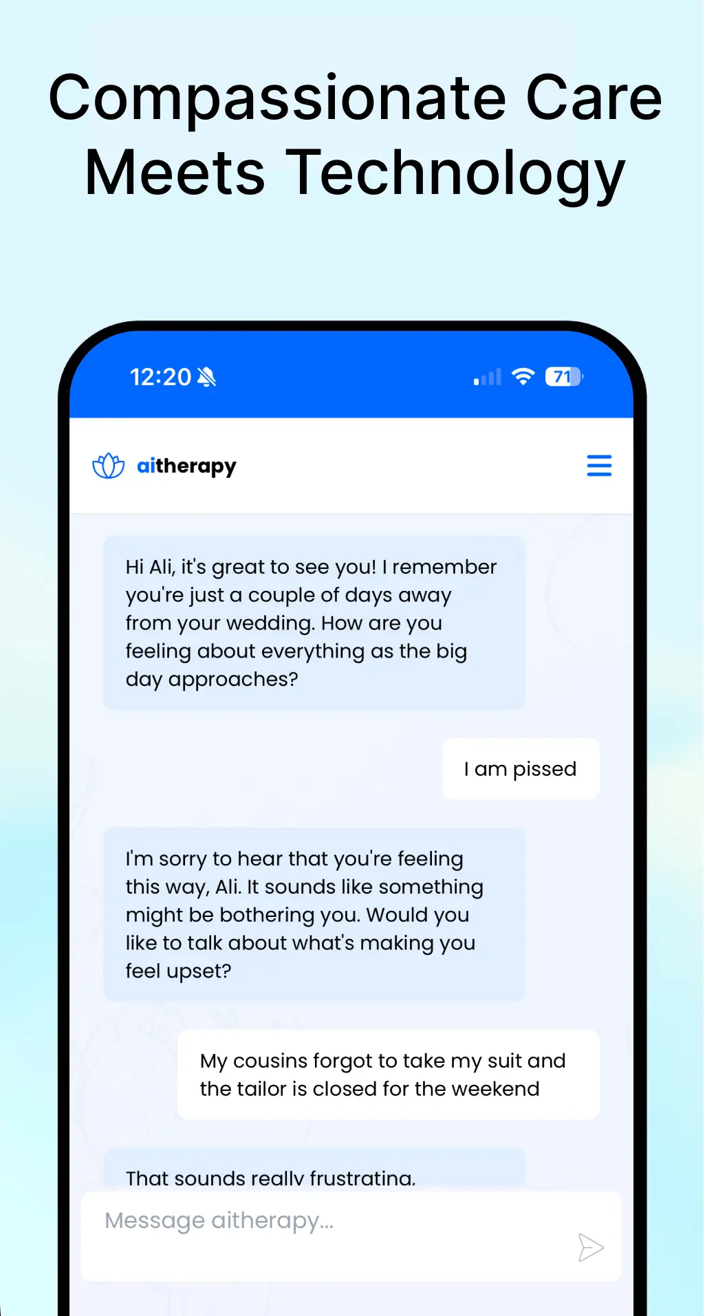 Screenshot 5 of Aitherapy