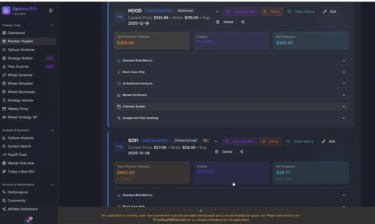 Screenshot 10 of SecurePutCalls