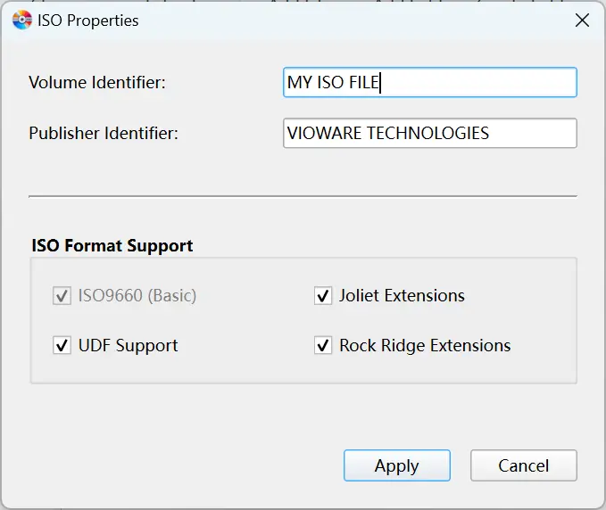 Screenshot 2 of VIO ISO Editor