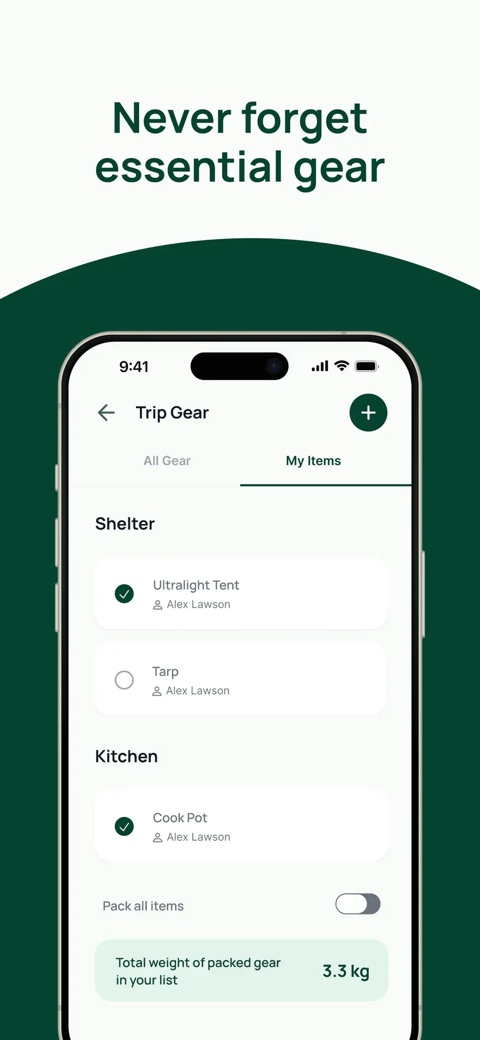 Screenshot 2 of Backpack Hike