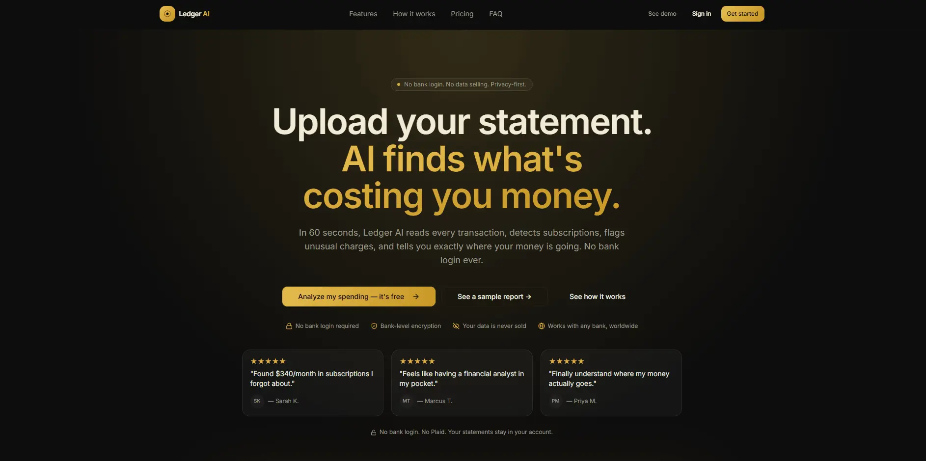 Screenshot 2 of Ledger AI