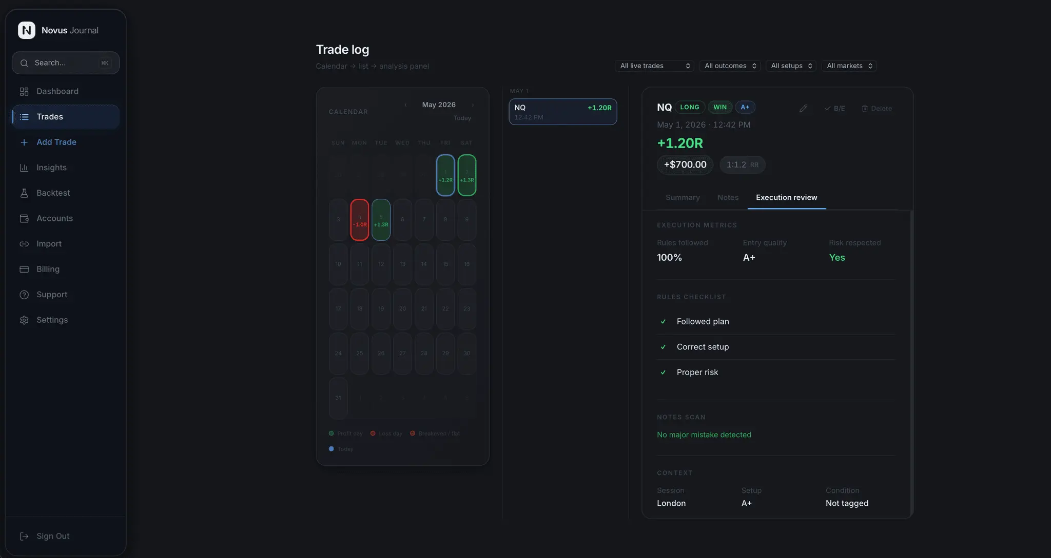 Screenshot 7 of Novus Journal