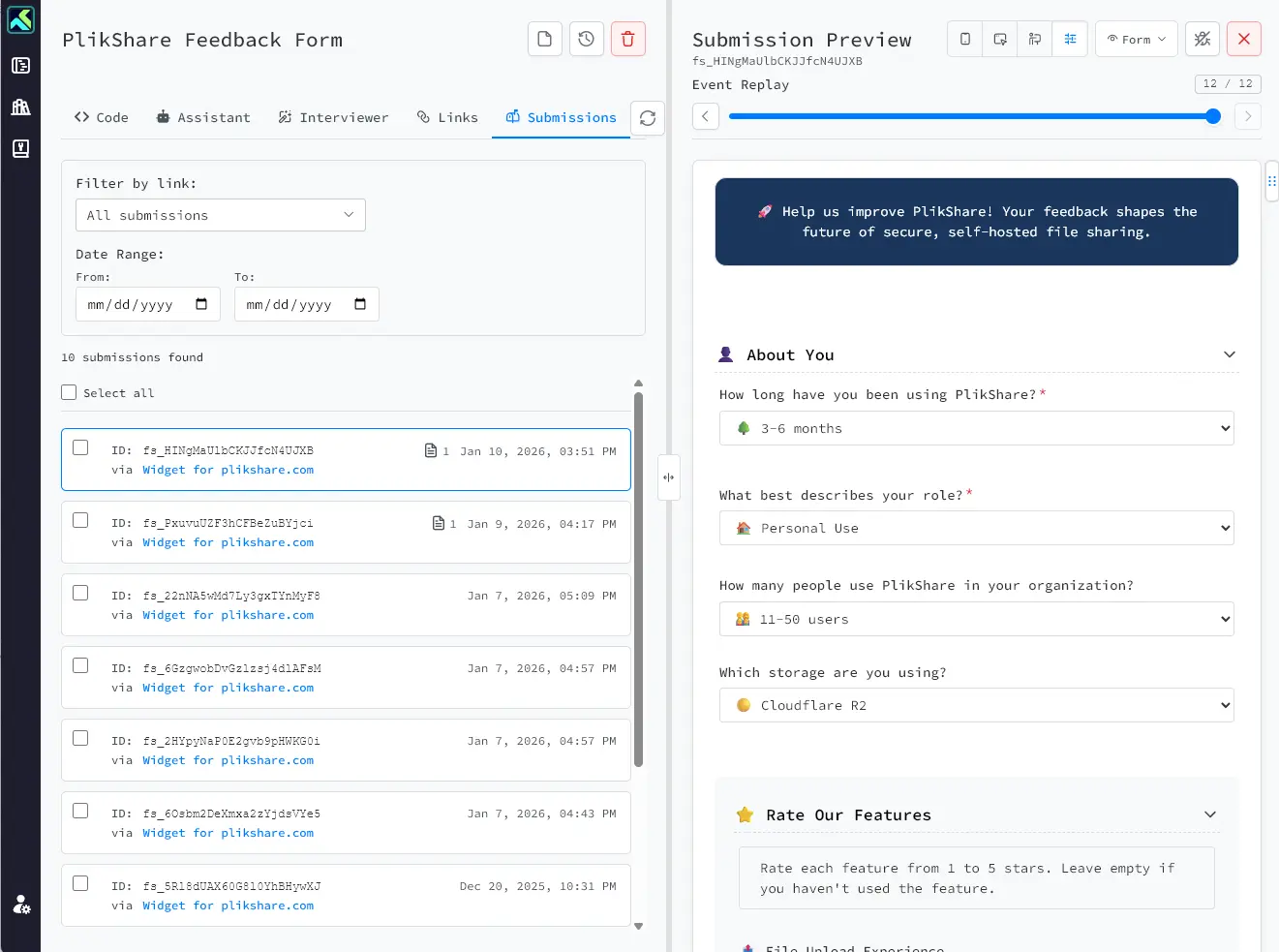 Screenshot 2 of FormTs