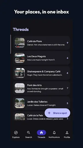 Screenshot 1 of WhereToGo: Places & Nightlife