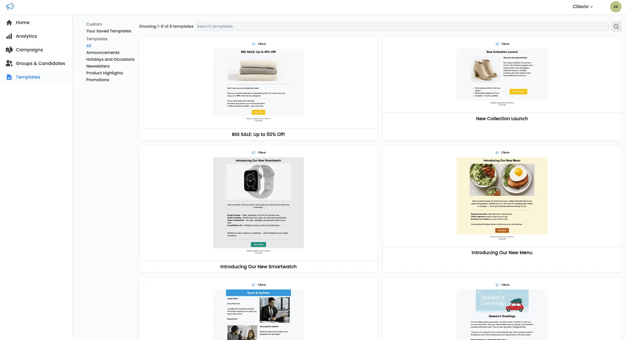 Screenshot 4 of Cllavio — Email Marketing & SMTP API