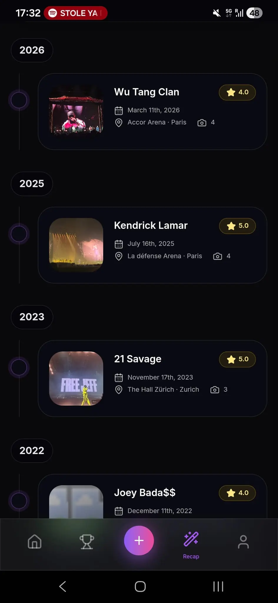 Screenshot 8 of Rate Your Concert