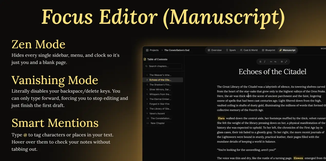Screenshot 4 of NovelOS Studio