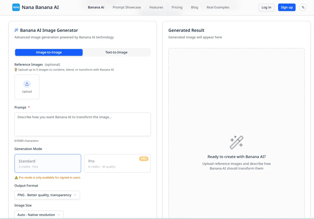 Screenshot 1 of Nana Banana AI & Nano Banana Pro