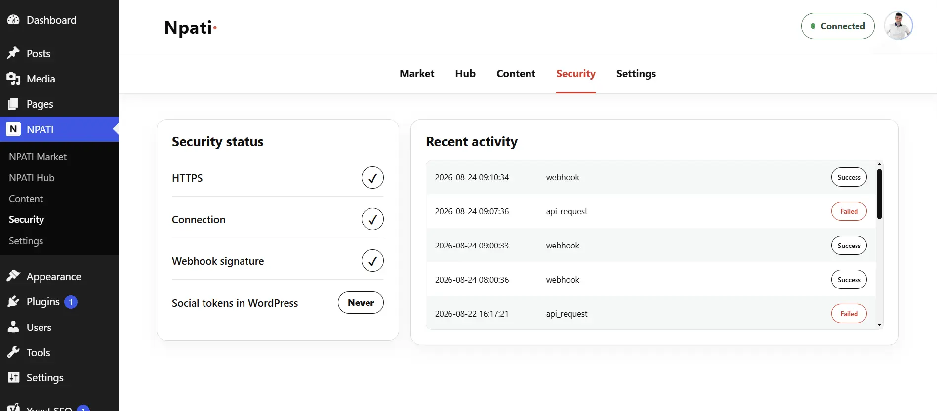 Screenshot 4 of NPATI Content Automation