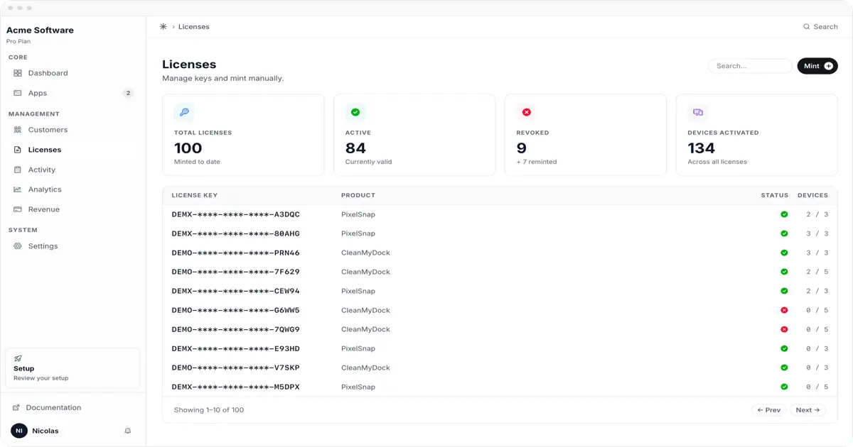 Screenshot 1 of Keylight