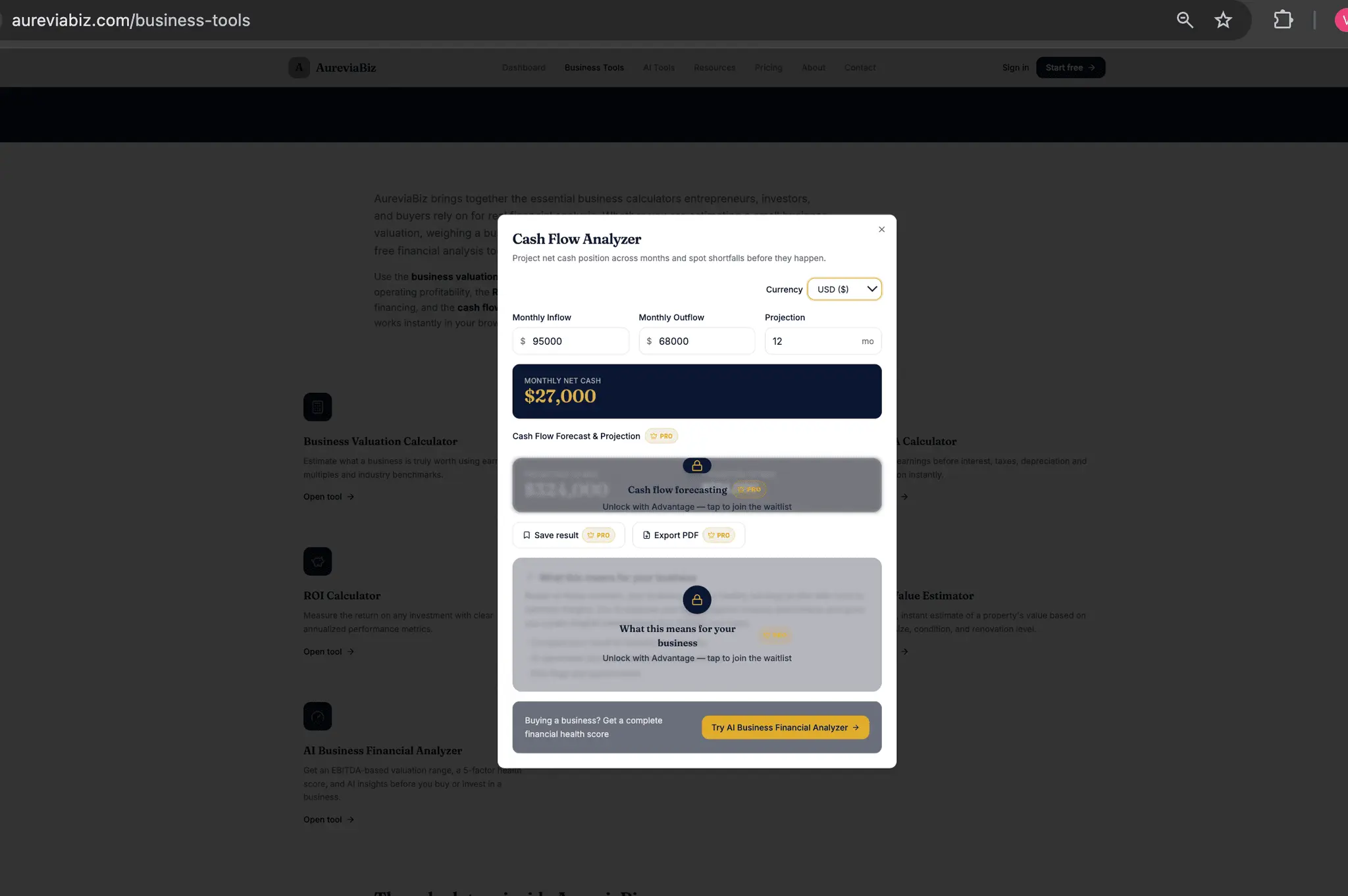 Screenshot 3 of Aureviabiz