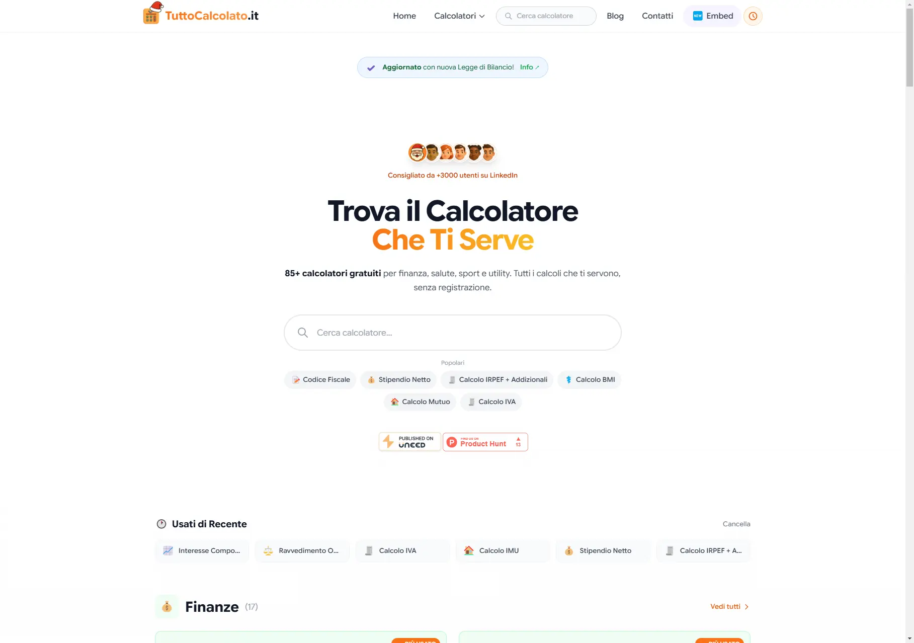 Screenshot 3 of TuttoCalcolato.it